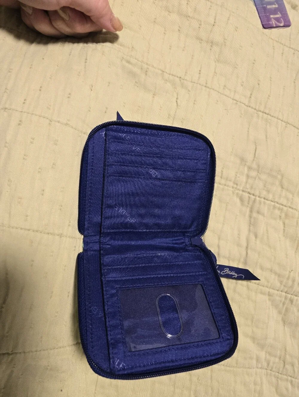 Vera Bradley Wallet In Katalina Blue